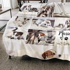 custom dog blanket