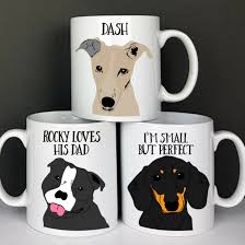 personalised dog mug